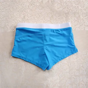 

Fashion Front Slit Men Swimming Shorts Slim Cut Swimwear Quick Drying Swimming Trunks Sexy Men Swim Briefs Hot Beach Shorts