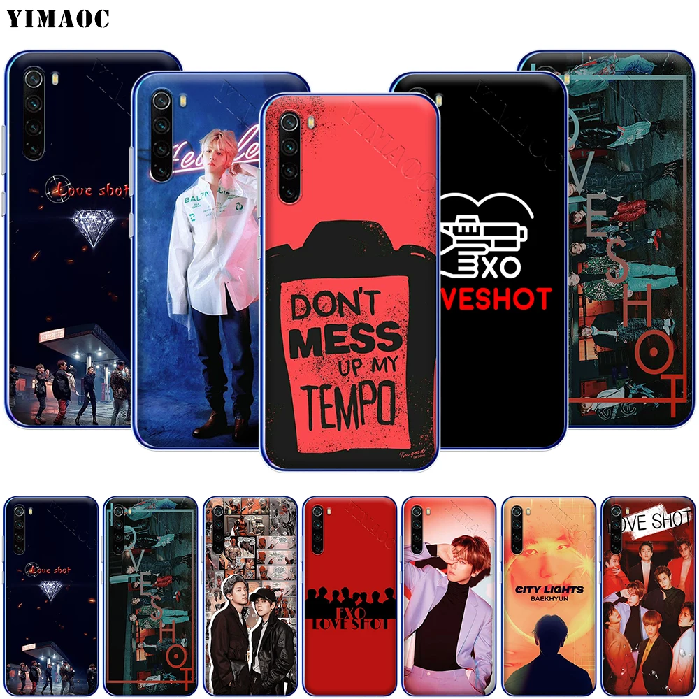 Чехол для телефона YIMAOC EXO Love Shot BAEK HYUN Xiaomi MI 9T 9 8 6 SE F1 CC9 CC9E A3 A2 A1 GO S2 K20 Pro Lite | Мобильные