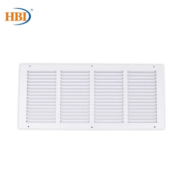

HBI 10PCS W20"xH8" Steel White Finished Return Air Grilles Ceiling Air Vent Ceiling Duct Cover Air Register Ventilation Grilles