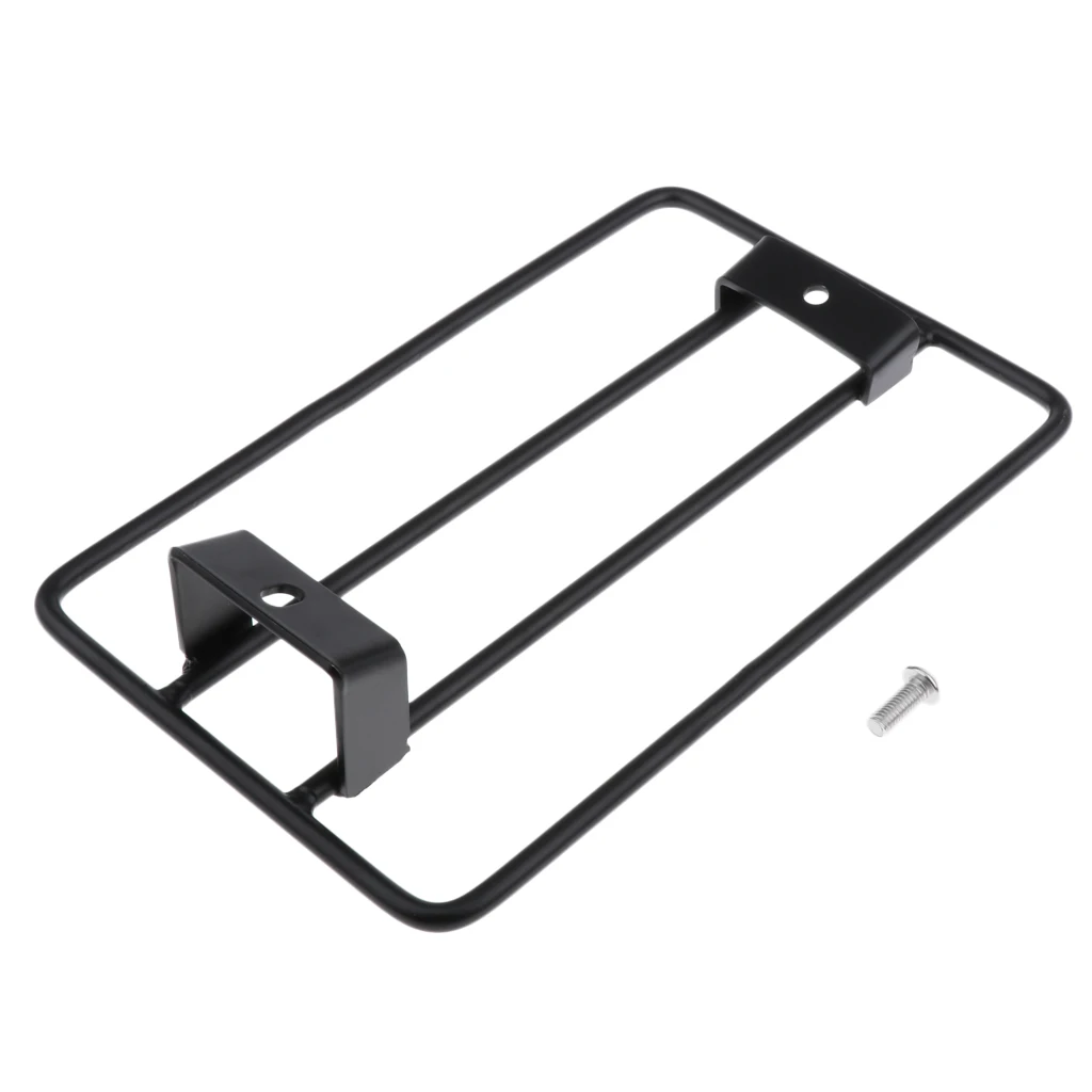 Sissy Bar Backrest Luggage Rack Rail Trunk Replacement for Honda Grom Honda Rebel 250 300 500 2017-2019 (Black)