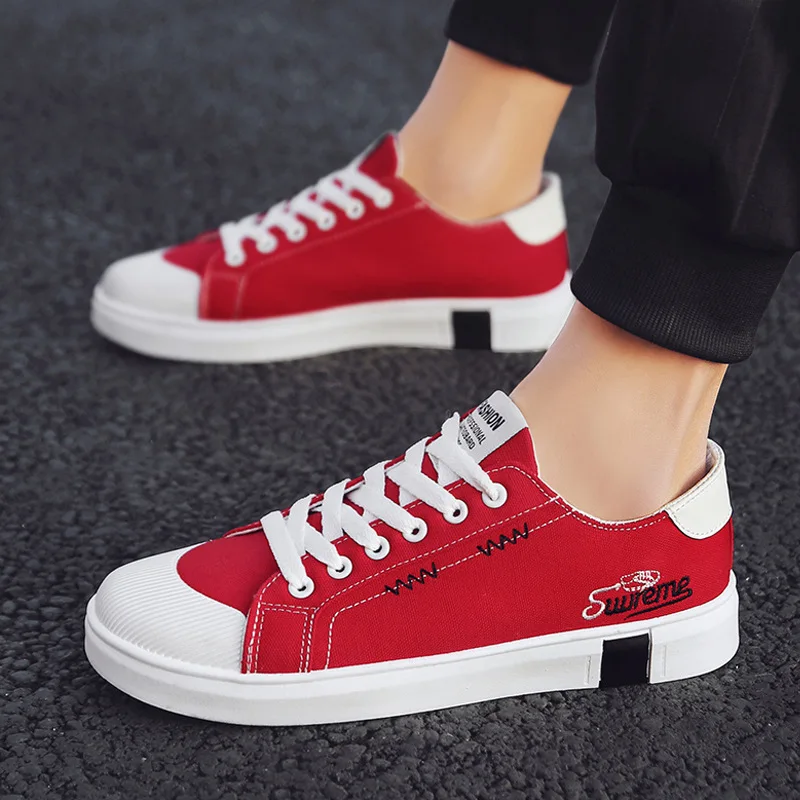 

Spring And Summer New Products Trendy Shoes MEN'S Canvas Shoes Students Sport Sneakers Breathable Casual Shoes Cloth Shoes