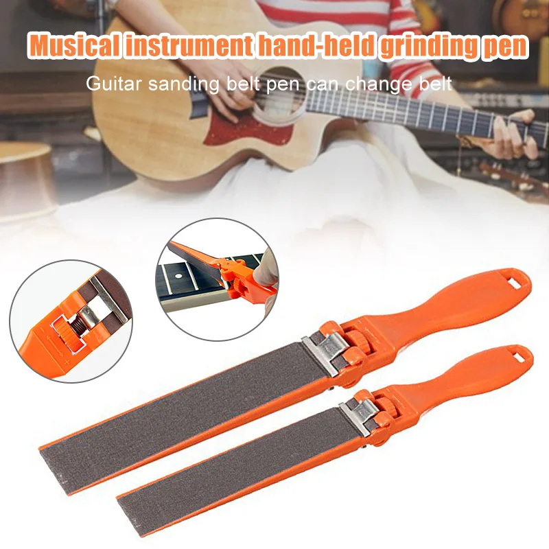 

Guitar Fret Crowning Luthiers Tools File Narrow Dual Cutting Edge Durable Leveling Tool Grinding Protectors Repair Part Set
