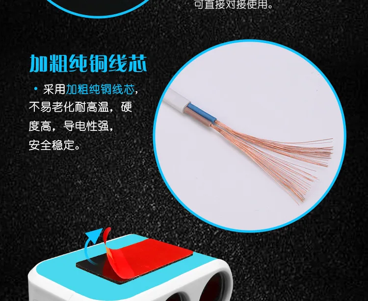 Автомобильное зарядное устройство с двойным USB быстрой зарядкой OnePlus 2 прикуривателя автомобиля многофункциональный дистрибьютор поперечной границы подарок может