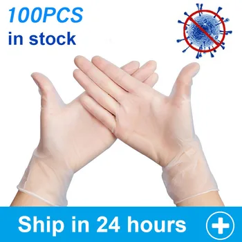 

FoodGrade Disposable Kitchen AntiInfection Gloves Waterproof Hygiene Protective Glove Oil-resistant Baking Pizza DIY Accessories