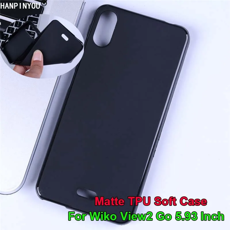 

For Wiko View2 View 2 Go 5.93" Ultra Thin Matte Soft TPU Silicone Gel Case Flexible Protective Shell Back Pudding Cover