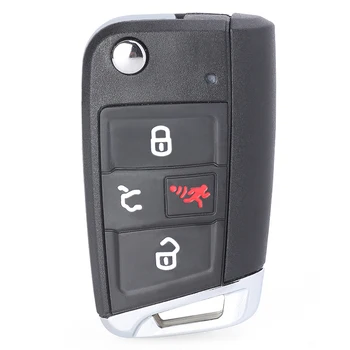 Keyforkess 315MHz MQB AES ID88 Chip 55g0 959 752 BE Flip telecomando portachiavi per Volkswagen VW GTI Golf SportWagen e-golf - KEYECU 315MHz MQB AES ID88 Chip 55g0 959 752 BE Flip telecomando portachiavi per Volkswagen