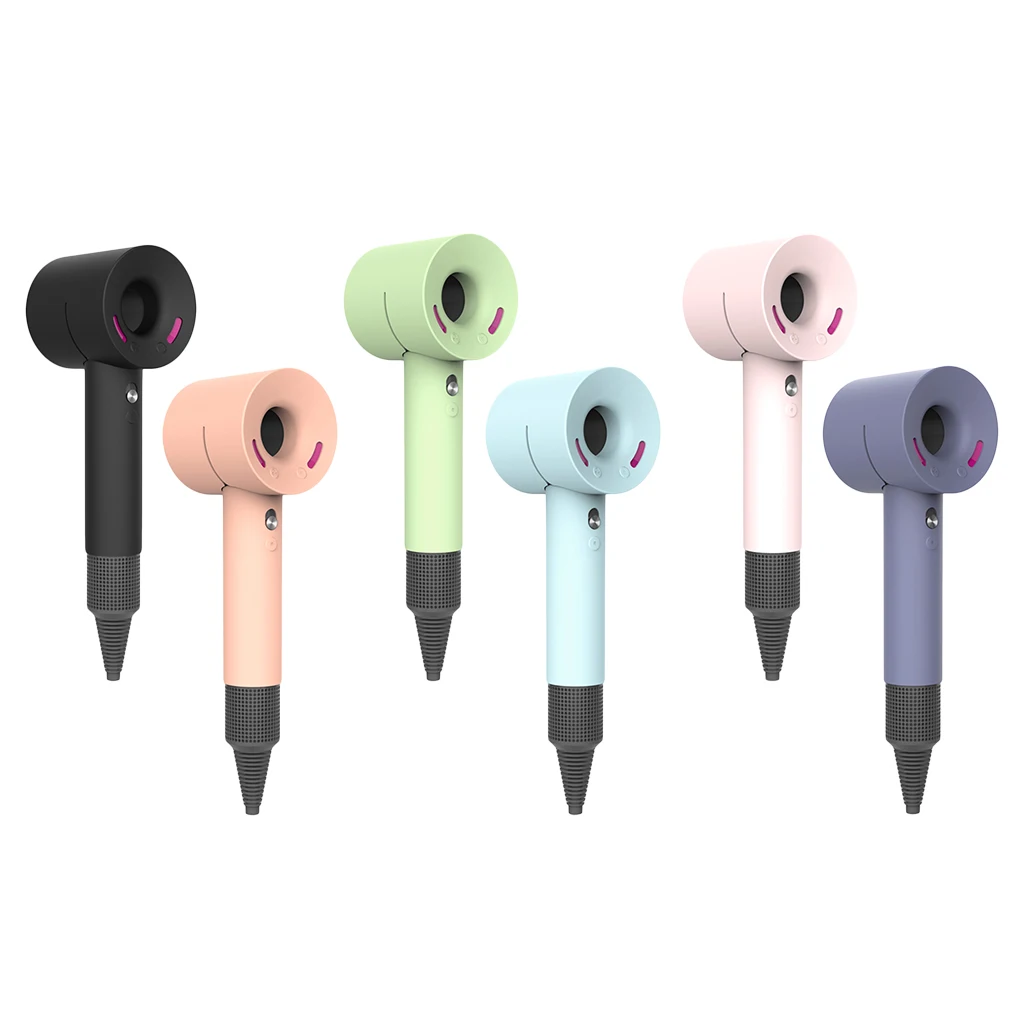 Shockproof Soft Silicone Cover Protector Anti-Scratch Skin Fit for Dyson Hair Dryer