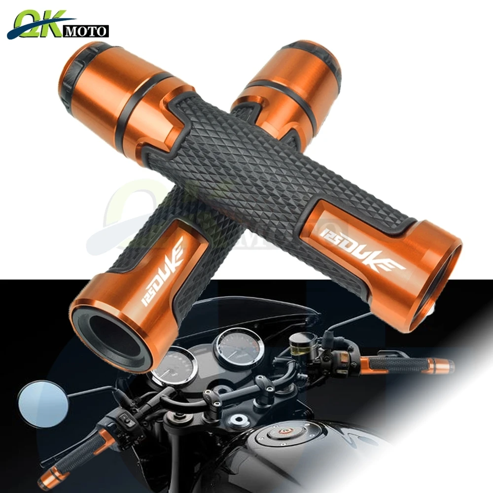 Аксессуары для мотоциклов 7/8 ''22 мм CNC алюминиевые ручки и ручки бар ручки торцевой слайдер колпачок штекер набор подходит для KTM 125 DUKE 125 duke
