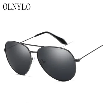 

2020 Pilot style Brand design Classic Sunglasses Square Large Frame Polarized Oculos de sol Polar UV400 Mirror Goggoles