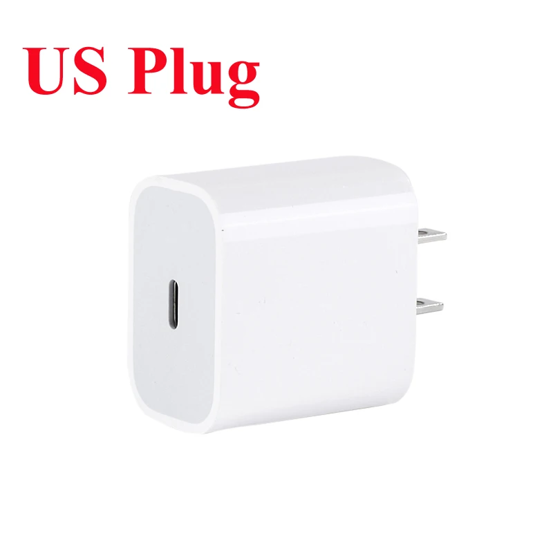 20W USB C Charger PD Fast Charge Block USB-C Power Delivery Wall Charger Adapter for iPhone 13 12 Pro Max SE 11 Galaxy S20 S10 usb c 65w Chargers