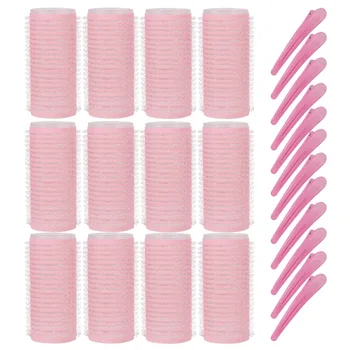 

1 Set of 24pcs Hair Curlers Kit Self-adhesive Durable Lightweight Nylon Hairdressing Tools Hair Rollers Hair Curlers Duckbill Cl
