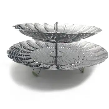 

Vegetable Steamer Basket Stainless Steel Collapsible Steamer Basket for Instant Pot Accessories / Pressure Cooker