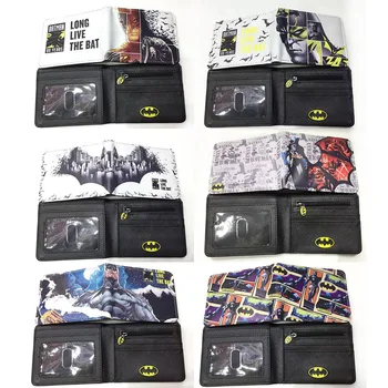 

Fashion Wallet Leather Purse with Zip Coin Pocket Card Holder Cartoon Wallets for Men Women
