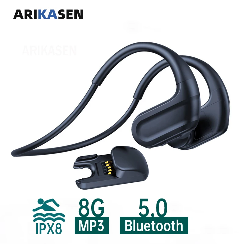Ariaksen Bluetooth headphone for Swimming 8GB MP3