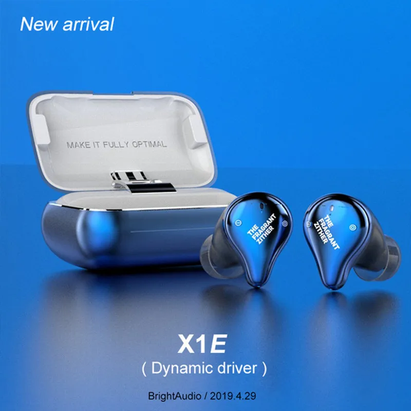 X1E TFZ X1 X1E Беспроводные Bluetooth 5,0 сбалансированные арматурные IPX7 водонепроницаемые наушники HiFi наушники-вкладыши с коробкой для наушников - Цвет: X1E