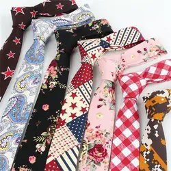 Adult Tie Men's Korean Trend Narrow Casual Versatile Pattern 5cm Cotton-ramie Bridegroom Wedding Fashion Tie Young Business