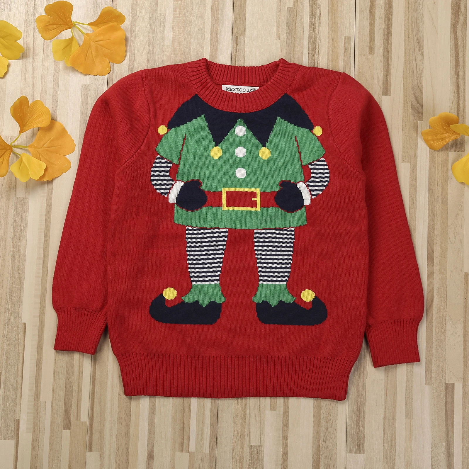 

Pudcoco Toddler Baby Clothes Warm Kids Sweater Cartoon Floral Print Round Neck Long Sleeve Knitwear Pullover Baby Boy Girl