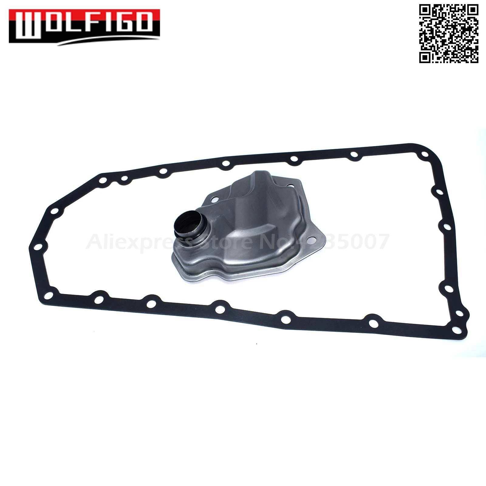 

WOLFIGO Transmission Oil Filter Strainer & Pan Gasket For Nissan Altima Murano Rogue 5191890AA, 2824A007, 2705A015,31728-1XZ0A