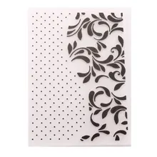 Dot Lace Plastic Template Craft Card Making Paper Card Album Wedding Decoration Scrapbooking Embossing Folders dot lace plastic scrapbooking embossing folders template craft paper card making album wedding decoration supplies