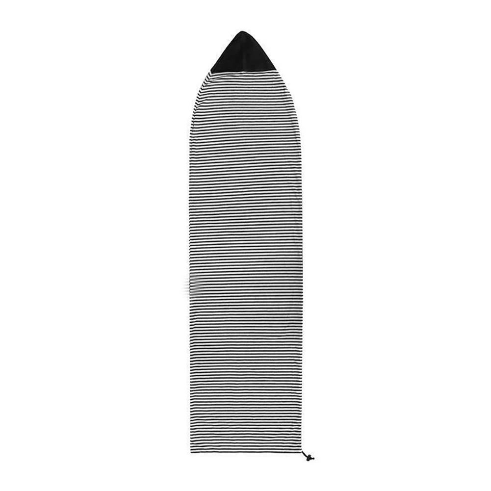 Black 200x50cm Покрытие доски для серфинга, шнурок, защита от царапин, сумка, аксессуары, мягкая, тянущаяся, для серфинга, быстросохнущая, для хранения, для воды, для спорта - Цвет: Black 200x50cm