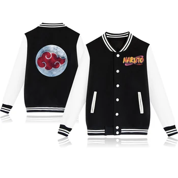 

Fashion Naruto Jacket Boys Girls Japan Anime Toddler Baby Baseball Jackets Children Winter Warm Full Coats Casual Streewear Tops