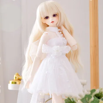 

1/4 BJD Dolls Accessories Set Female SD Ball Joint Dolls With Makeup And Full Costume Best Kids' Gift For Birthday