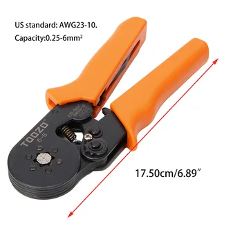 

Terminal Crimping Tool Bootlace Ferrule Crimper Wire End Cord Pliers 0.25-6 mm2 N1HF