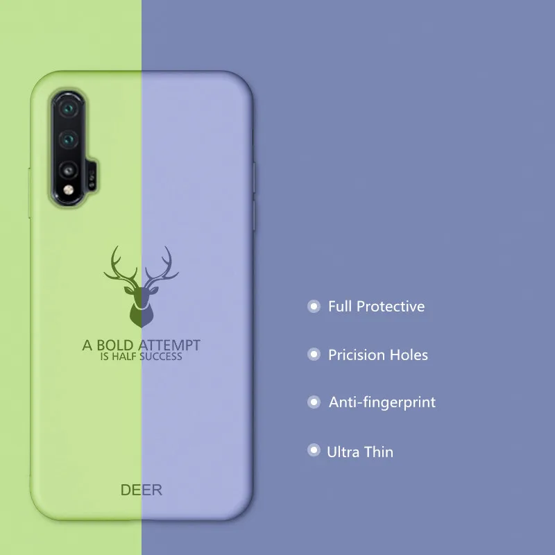 Чехол для Huawei nova 6 huwei nova6 se 5G ударопрочный чехол задней панели из мягкого силикона