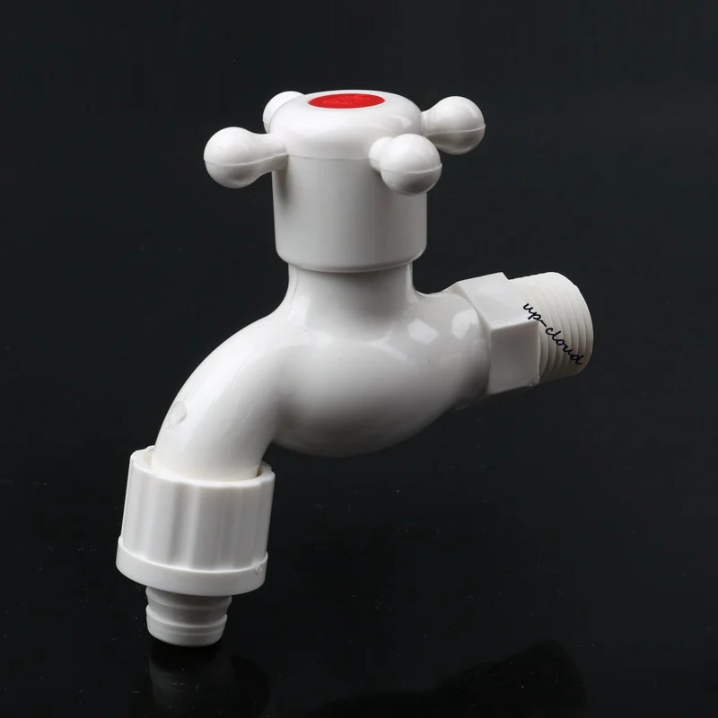 

1pc male 1/2" thread water faucet kitchen water tap adapter garden irrigation 16mm hose connector valve for plant watering