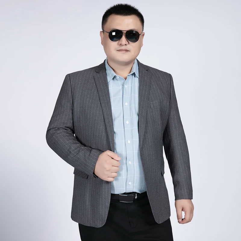 Роскошный мужской блейзер большого размера 10XL 8XL 6XL новый весенний модный