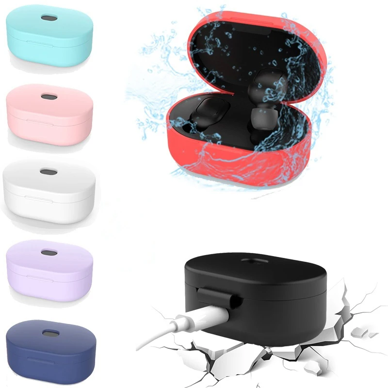Беспроводные наушники для Xiao mi Red mi AirDots Ecouteur Coque наушники Sluchawki bezprzewowe Etui для mi Air Dots Fone De Ouvido