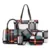New Fashion Luxury Handbags New 6 PCS Set Women Plaid Colors Handbag Female Shoulder Bag Travel Shopping Ladies Crossbody Bag 8