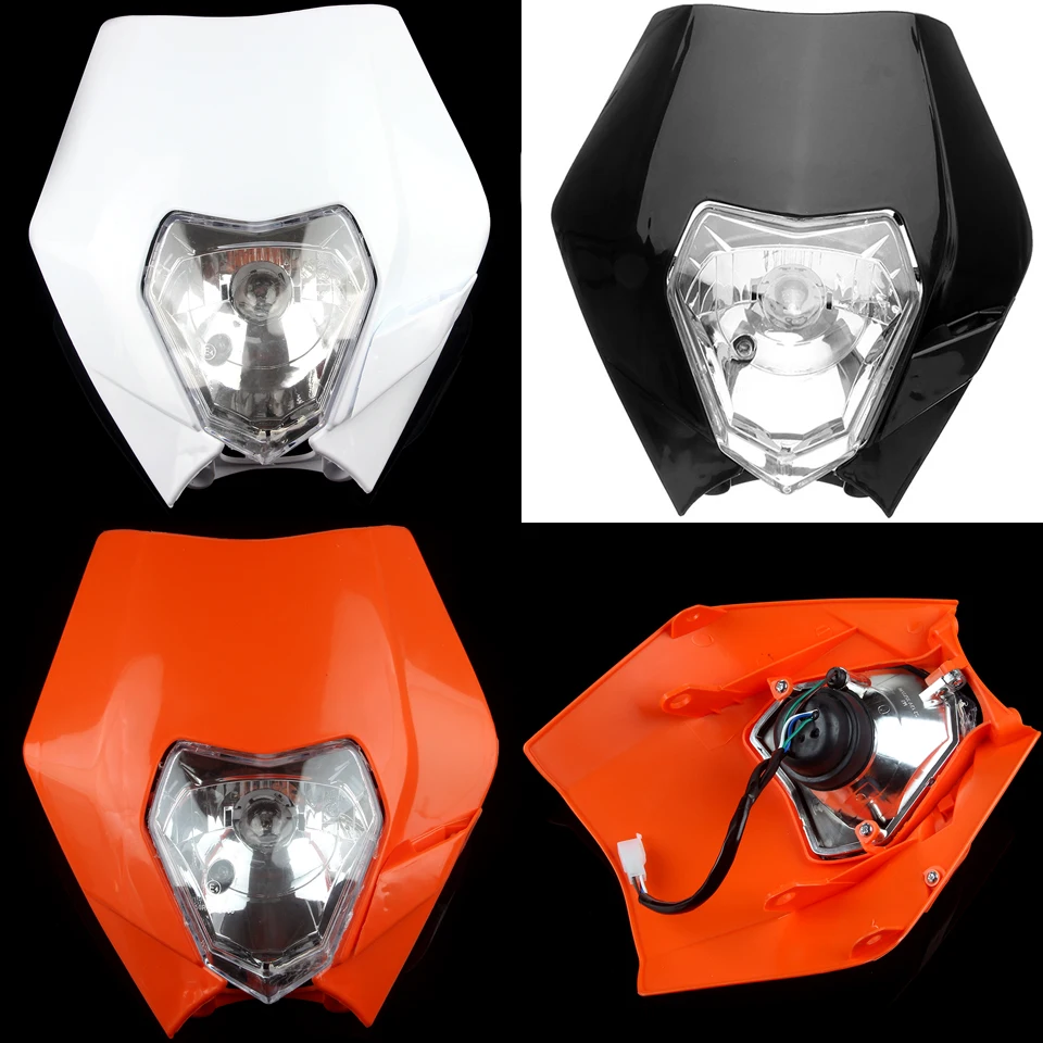 

Light Headlights Headlamp For KTM EXC EXCF XCF XCW SXF CRF SMR Enduro Dirt Bike