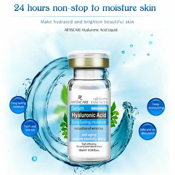 

Hyaluronic Acid Facial Serum Anti Wrinkle Moisturizer Anti Aging Liquid Hyaluronic Acid Facial Serum For Facial Care Serum 10ml