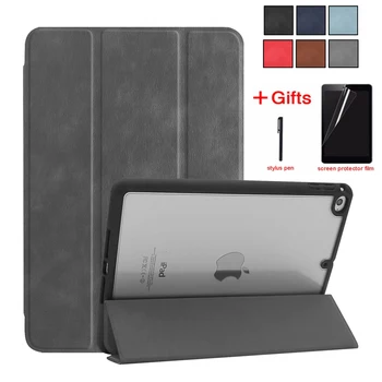 

Case for iPad Mini 5 2019 with Pencil Holder Lightweight Soft TPU Back Smart Cover with Auto Sleep/Wake for iPad Mini 4 7.9inch'