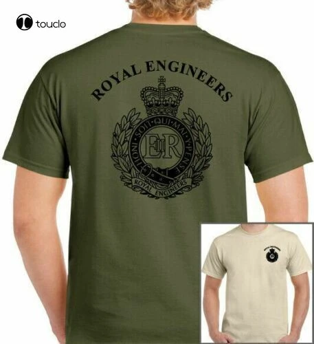 Royal Engineers T-Shirt The Sappers RE British Army Forces TA TOP TEE Corps