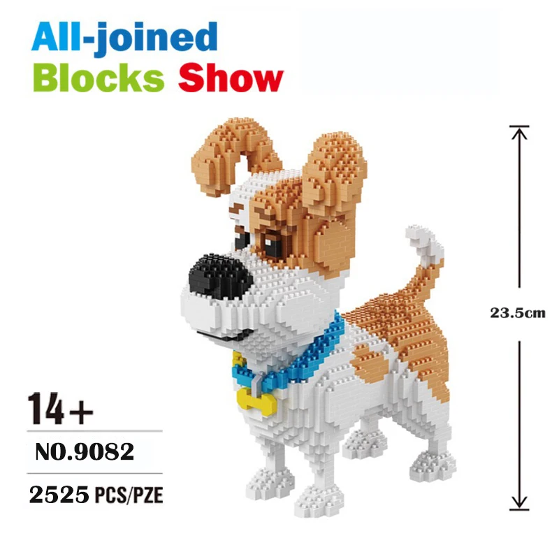 2525 с принтом героев мультфильмов майка Собака животное модель Алмазный