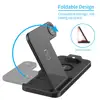 DCAE 15W Qi Wireless Charger 4 in 1 Fast Charging Station for Apple Watch 6 SE 5 4 3 2 iPhone 11 XS XR X 8 Airpods Pro Stand Pad ► Photo 3/6