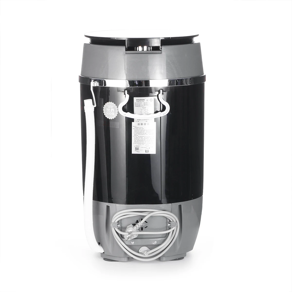 Cena 300W 4.5KG Mini pralka pojedynczy baryłkę, półautomat podkładka niski poziom hałasu dla W akademiku domu do prania W pralce maszyna do