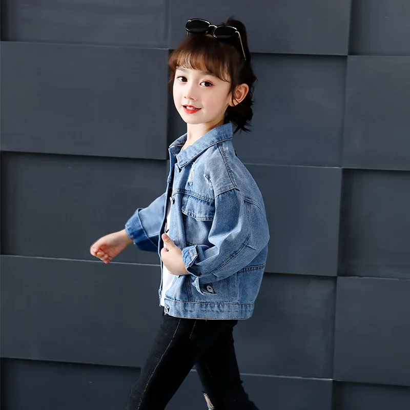 Girl Design girls Kids Jeans Jacket 