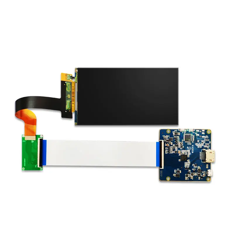 LS055R1SX03 2560x1440 5,5 дюймов 2K ЖК-дисплей с HDMI к MIPI плата контроллера для WANHAO D7 3d принтер проектор - Цвет: without backlight