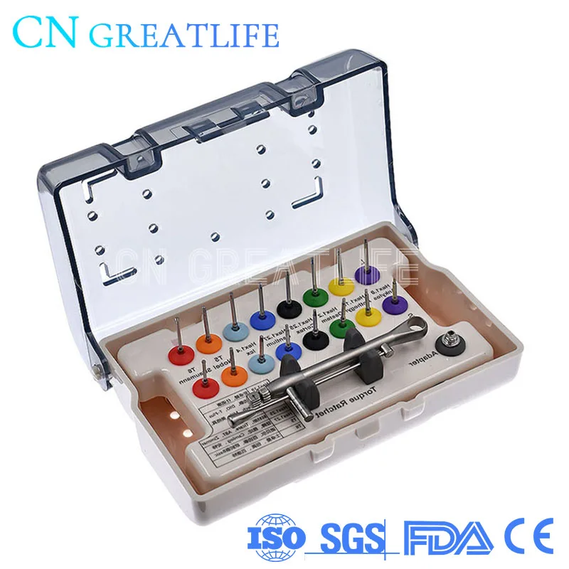 PROD 1005002870243735 Implant Torque Wrench Screw Ratchet Screwdrivers
Dental Handpiece Repair Kit Universal Prosthetic Kit for Implants
Engine Use