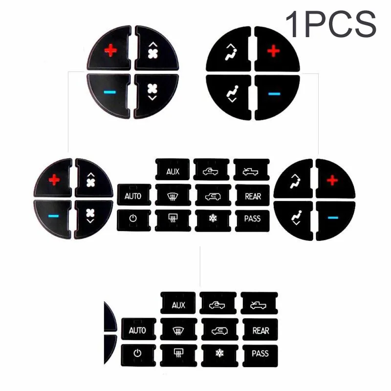 

Button Stickers Car Inner Kit Repair Accessories For Chevrolet GMC Tahoe Interior Decorative Stickers