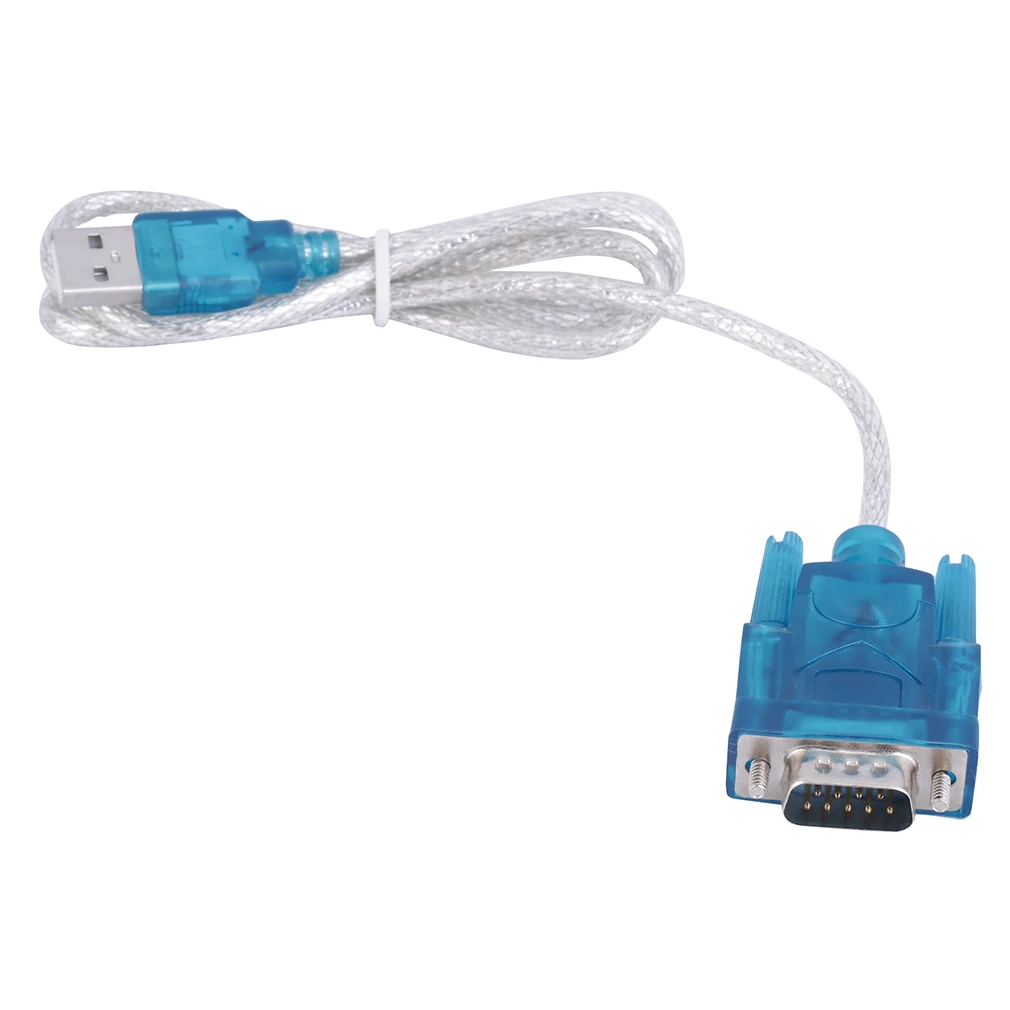 Переходник с USB на последовательный порт RS232 9-контактный кабель DB9 COM-порт