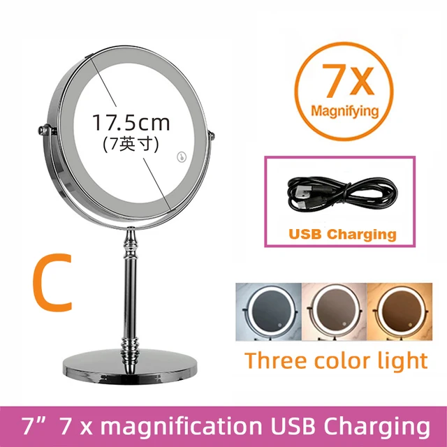 C 7in 3 color USB 7X