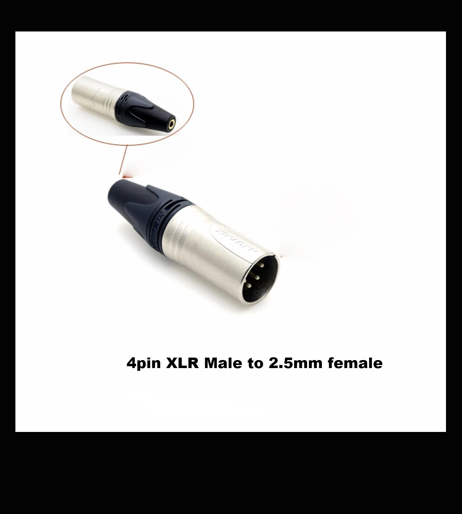 Hifi Novo Adaptador Pentaconn Neutrik de Pinos Xlr para 4.4 mm 3.5 mm 2.5 mm Macho para Fêmea - Image 3