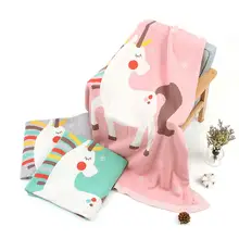 Best Price Baby Blankets Knitted Bunny Unicorn Newborn Bebes Muslin Swaddle Wrap Blanket Kids Boys Girls Milestone Quilt Children Accessory Best Price Baby Blankets Knitted Bunny Unicorn Newborn Bebes Muslin Swaddle Wrap Blanket Kids Boys Girls Milestone Quilt Children Accessory