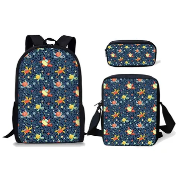 

Cartoon Sea Turtle Schoolbags For Boys Japanese School Backpack Set Multifunctional Large Capacity Bag Pack Mochilas Para Hombre