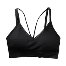 Новинка, женский сексуальный бюстгальтер, спортивный, мягкий, женский бюстгальтер, Экстра тонкий, жилет, крест, красота, спина, удобный, для девушек, на каждый день, нижнее белье, цельное, 50