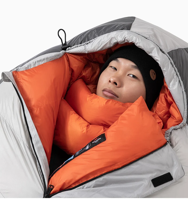 北极高寒鹅绒木乃伊睡袋详情页_06